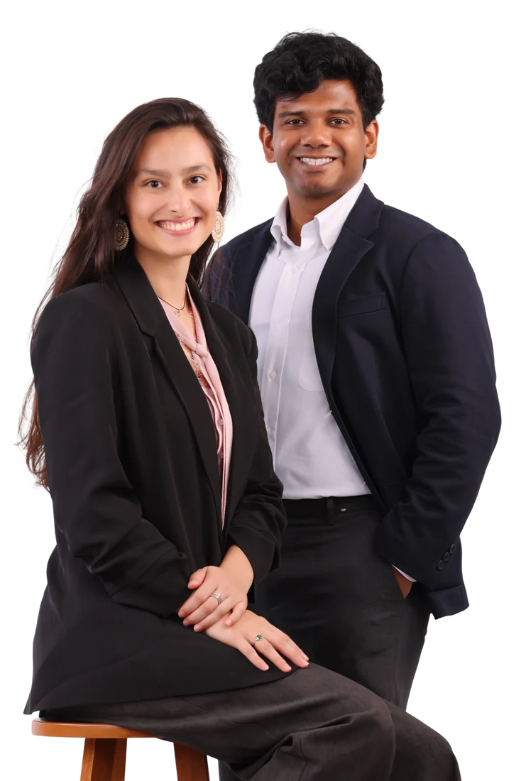 Jomiene and Dasun, co-founders of Naut Space